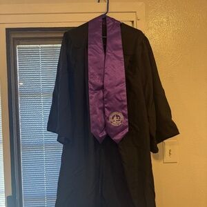 GCU Graduation Gown and cap
